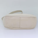 BALLY Shoulder Bag Leather White Auth 83312-5