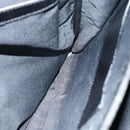 FENDI Zucchino Canvas Hand Bag Brown Black Auth 83318-18