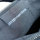 FENDI Zucchino Canvas Hand Bag Brown Black Auth 83318-12