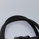 FENDI Zucchino Canvas Hand Bag Brown Black Auth 83318-8