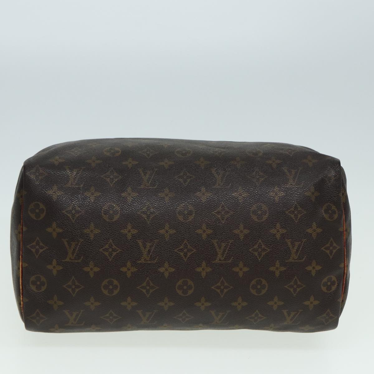 LOUIS VUITTON Monogram Speedy 35 Hand Bag M41524 LV Auth 83321