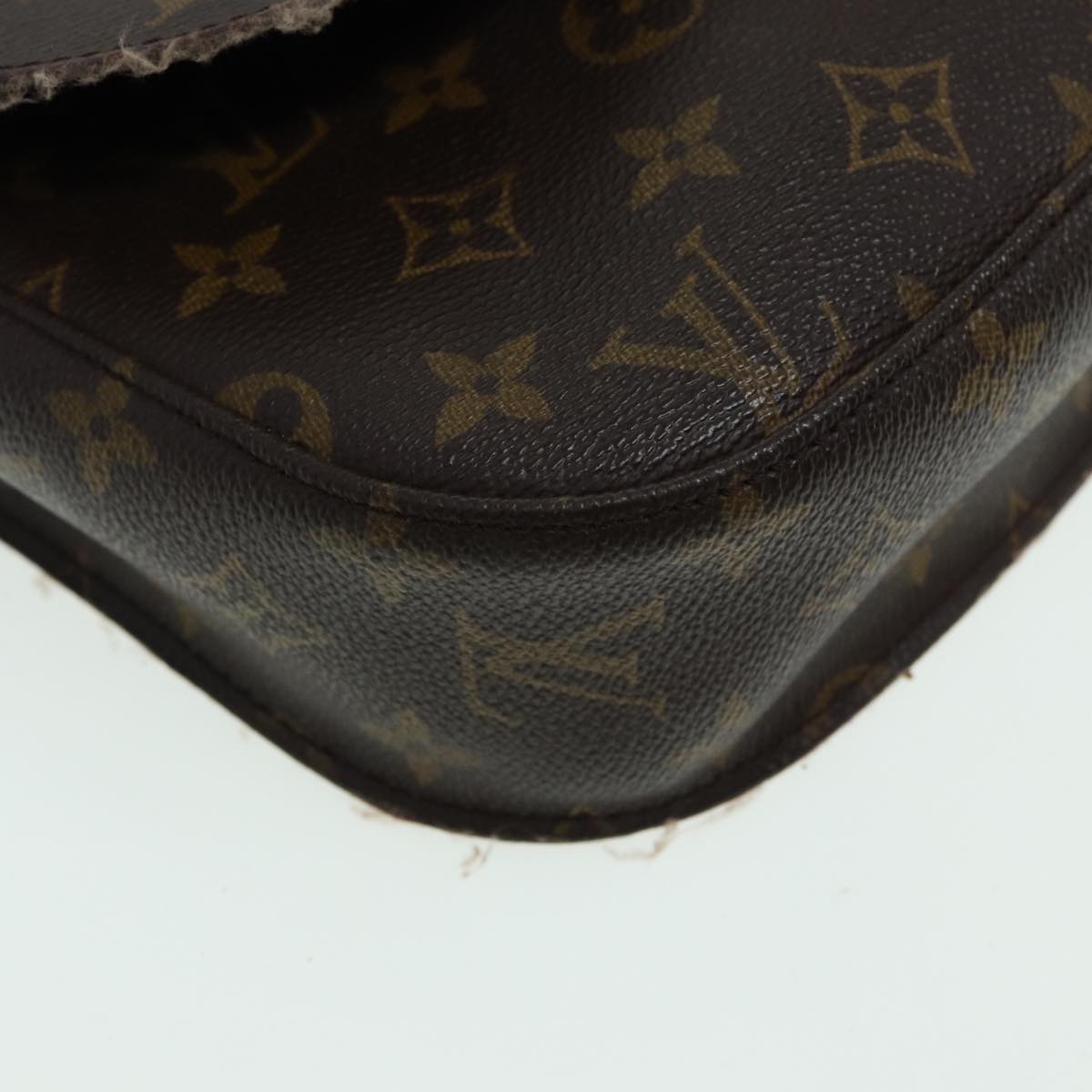 LOUIS VUITTON Monogram Saint Cloud GM Shoulder Bag M51242 LV Auth 83336