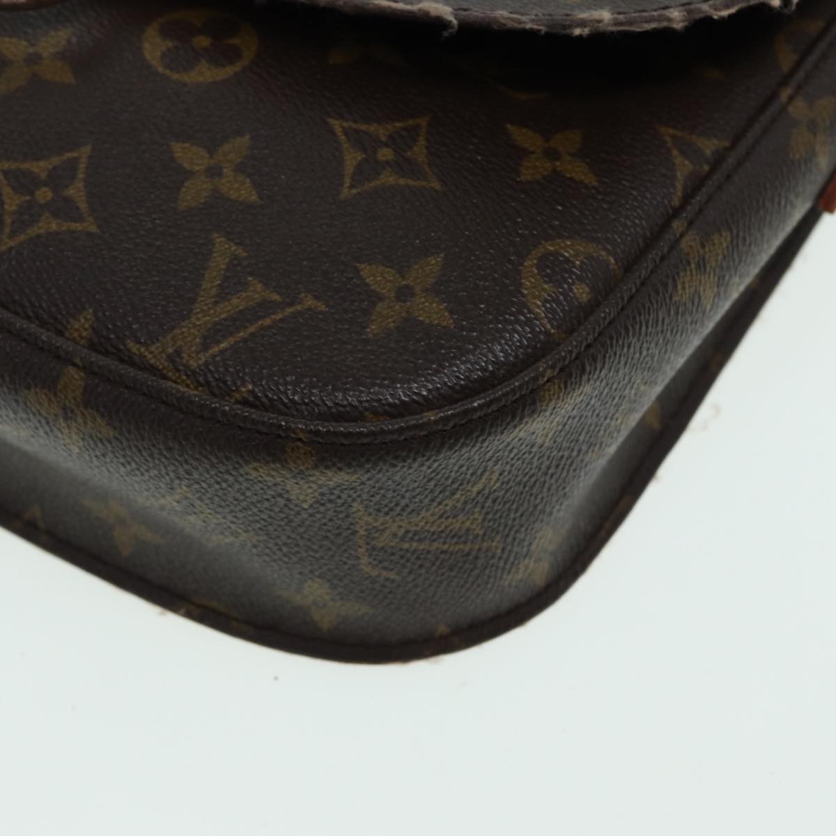 LOUIS VUITTON Monogram Saint Cloud GM Shoulder Bag M51242 LV Auth 83336