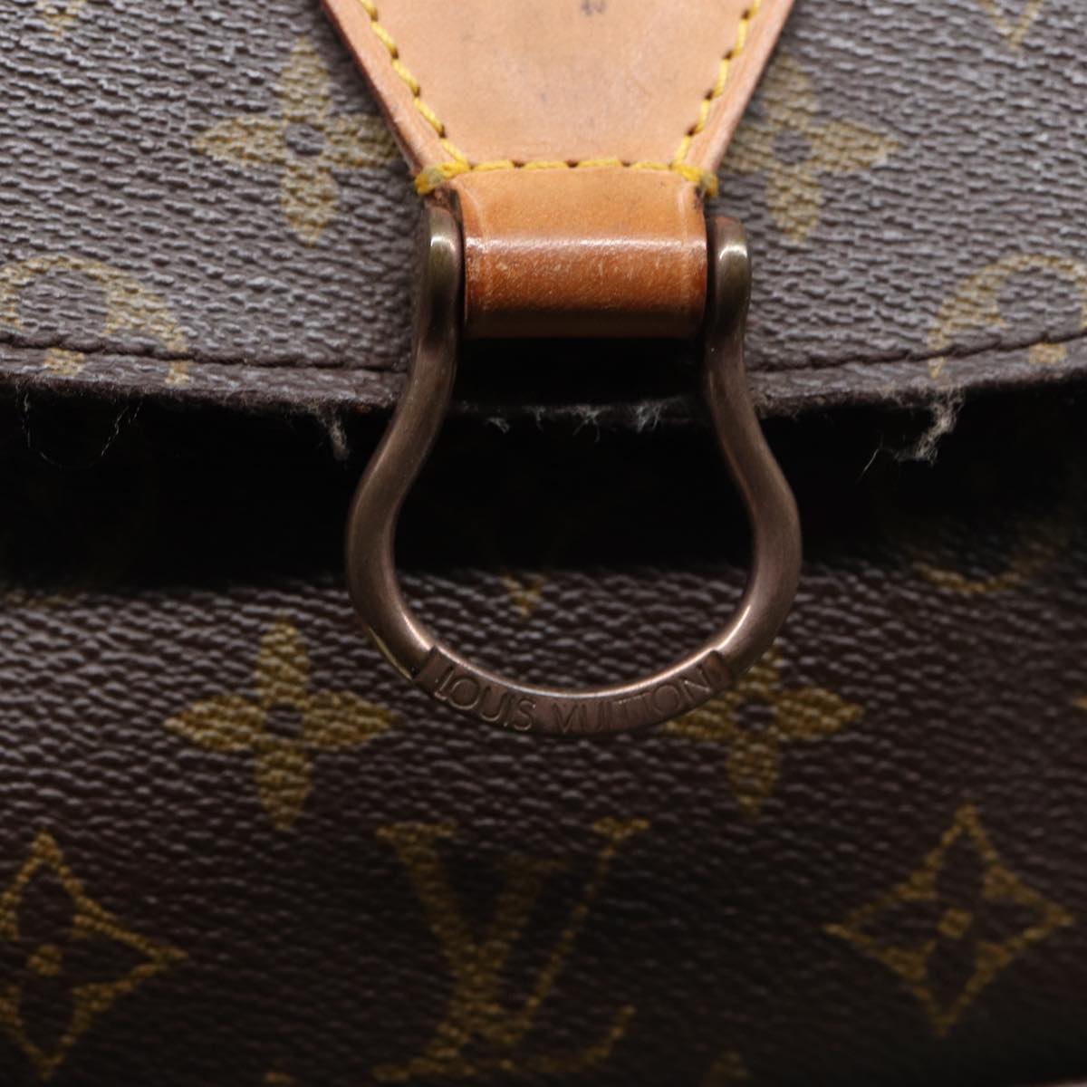 LOUIS VUITTON Monogram Saint Cloud GM Shoulder Bag M51242 LV Auth 83336