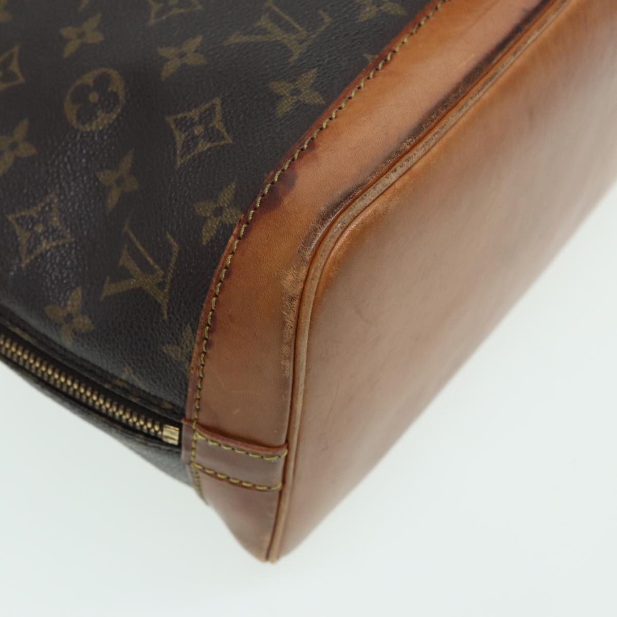 LOUIS VUITTON Monogram Alma Hand Bag M51130 LV Auth 83337