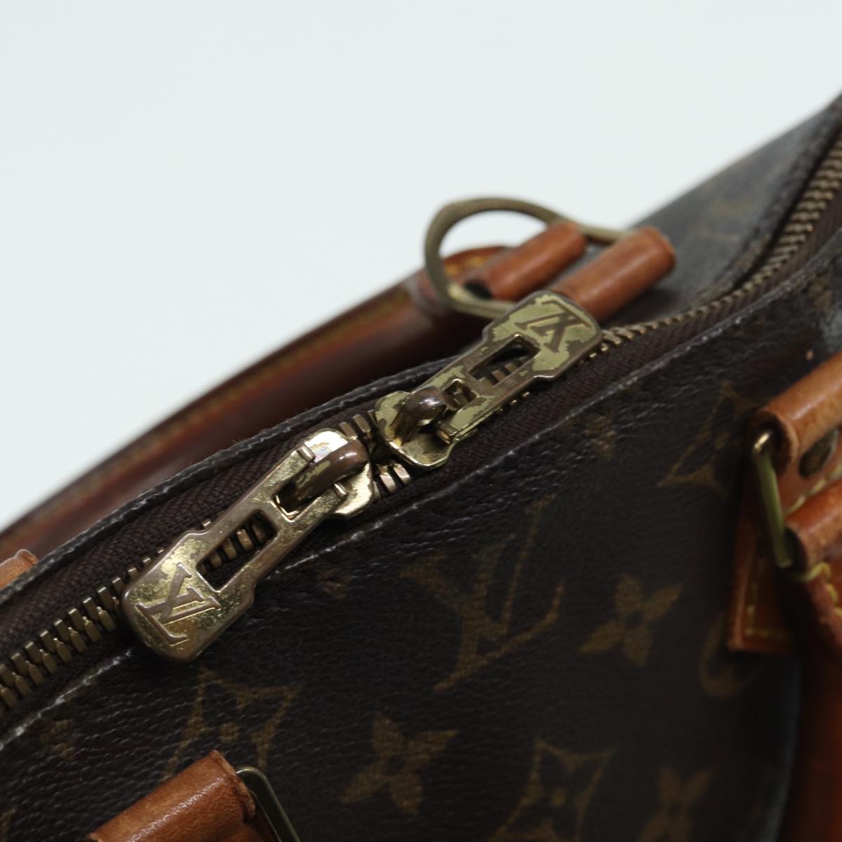 LOUIS VUITTON Monogram Alma Hand Bag M51130 LV Auth 83337