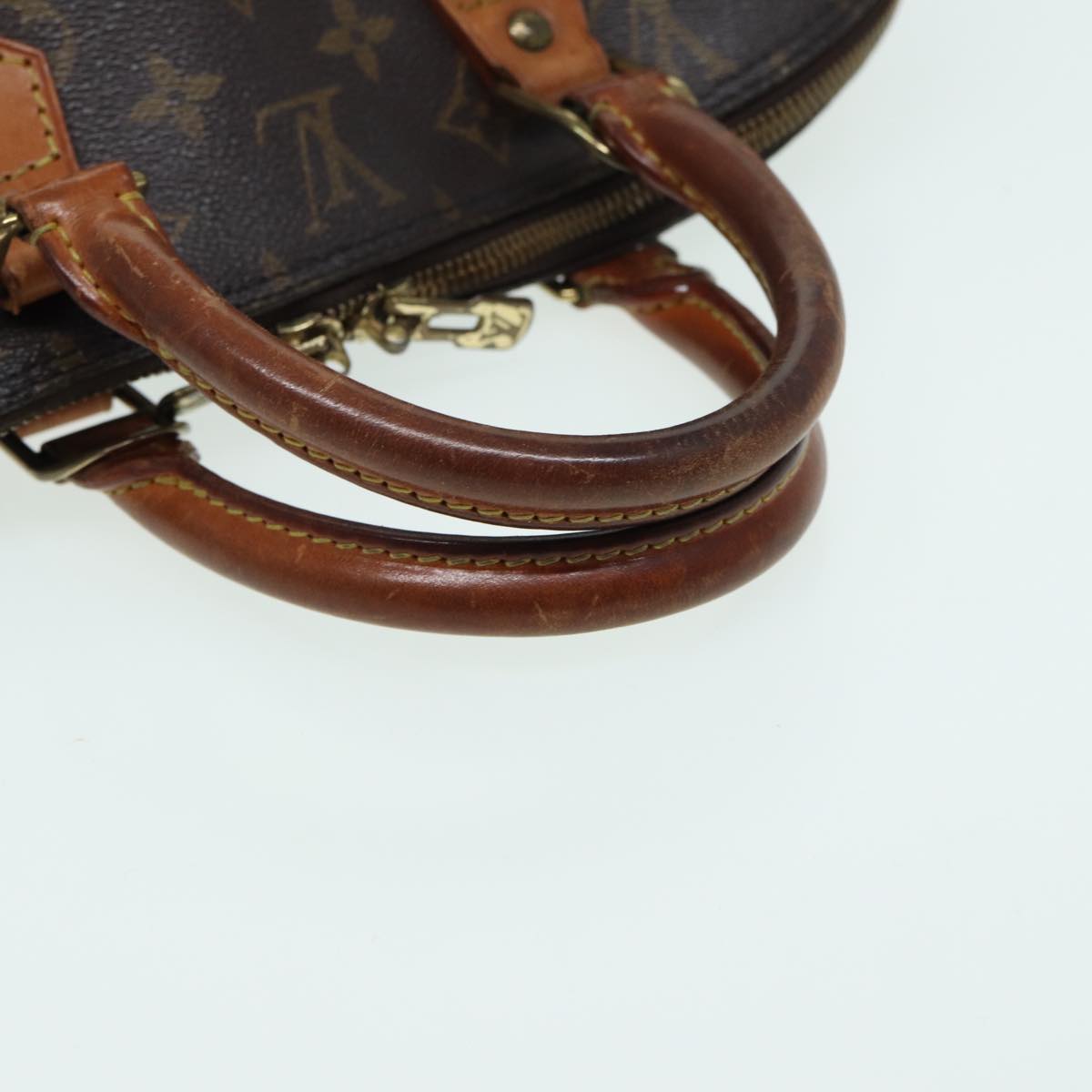 LOUIS VUITTON Monogram Alma Hand Bag M51130 LV Auth 83337