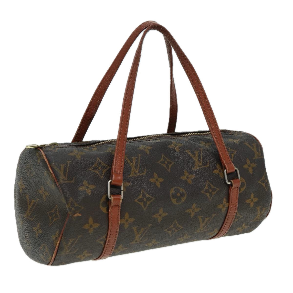 LOUIS VUITTON Monogram Papillon 26 Hand Bag Vintage M51386 LV Auth 83338