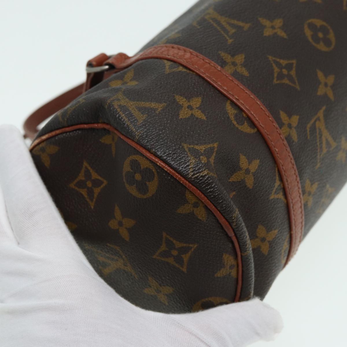 LOUIS VUITTON Monogram Papillon 26 Hand Bag Vintage M51386 LV Auth 83338