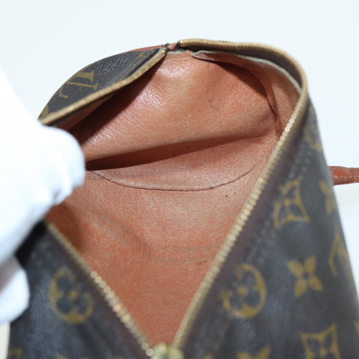 LOUIS VUITTON Monogram Papillon 26 Hand Bag Vintage M51386 LV Auth 83338