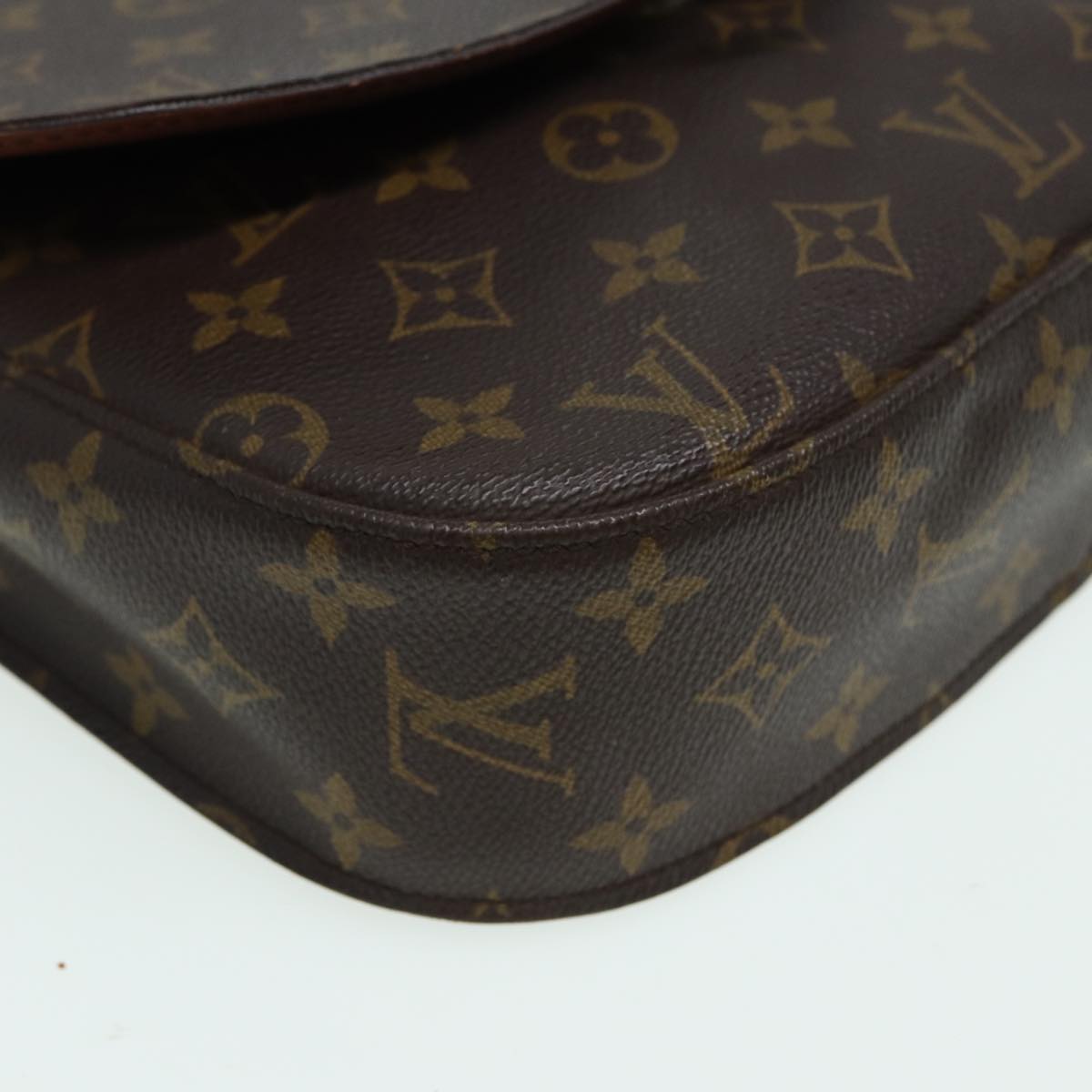 LOUIS VUITTON Monogram Saint Cloud GM Shoulder Bag M51242 LV Auth 83350