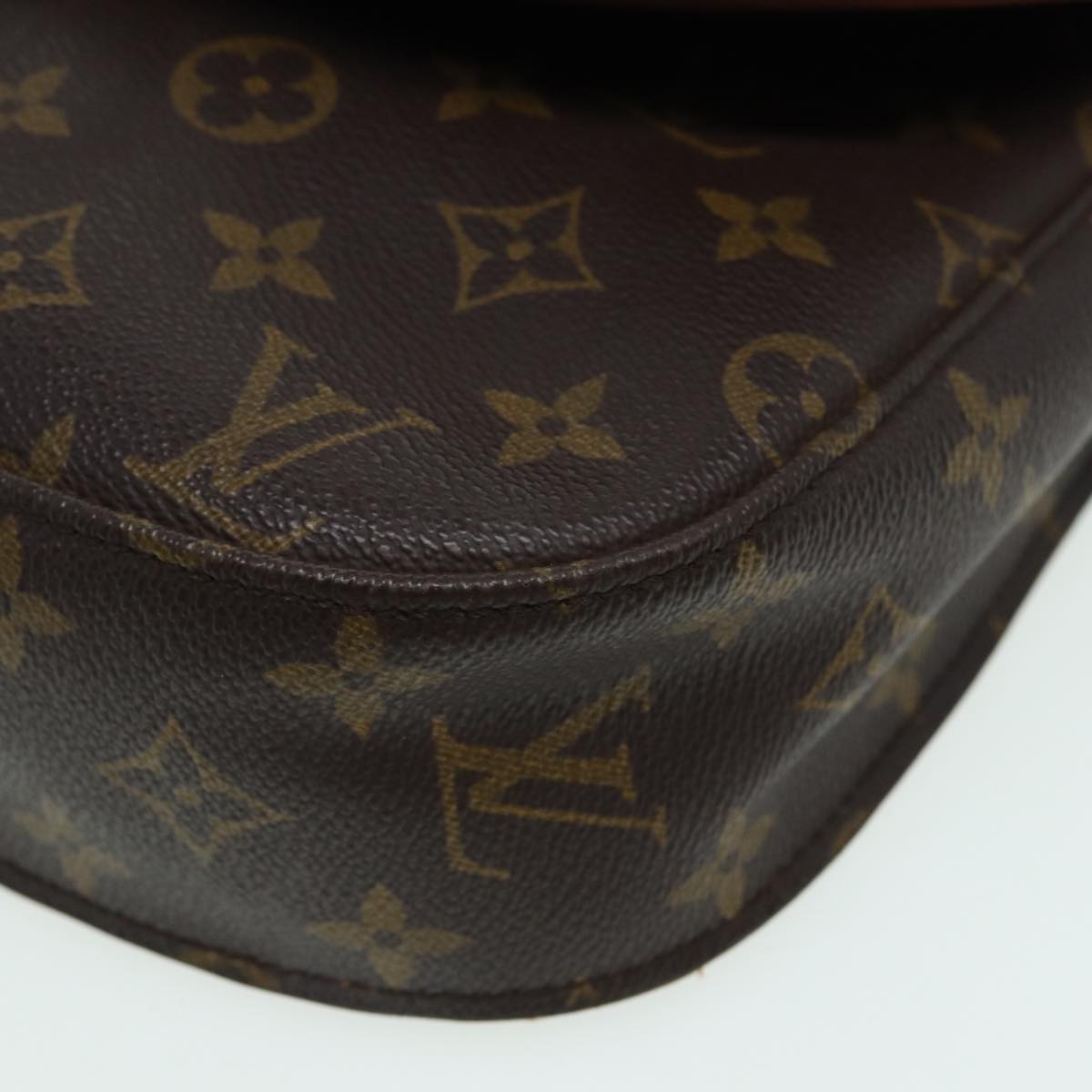 LOUIS VUITTON Monogram Saint Cloud GM Shoulder Bag M51242 LV Auth 83350