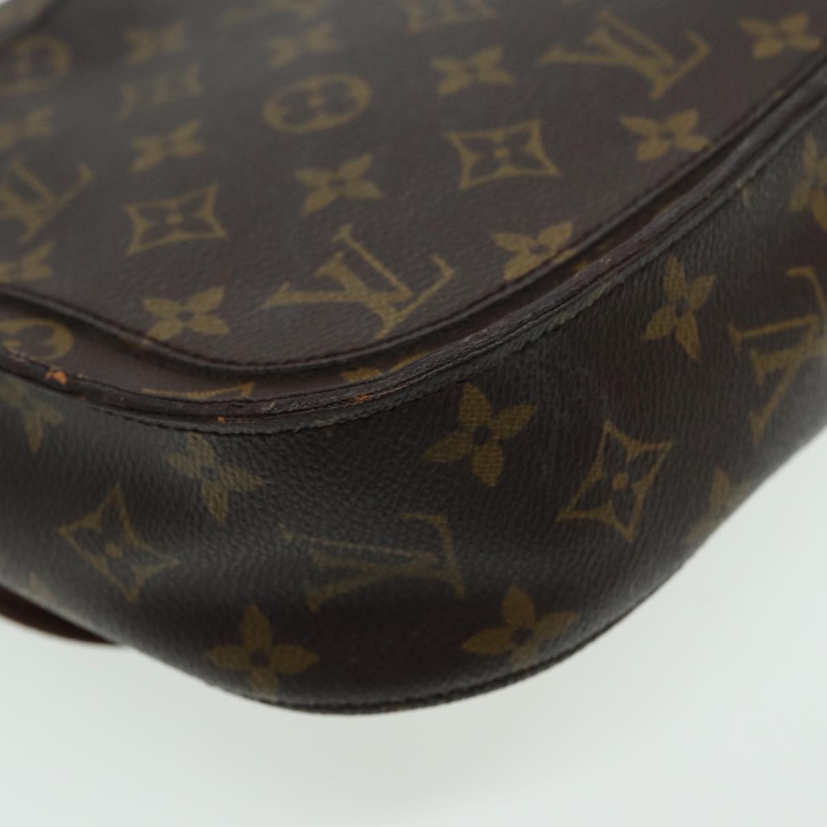 LOUIS VUITTON Monogram Saint Cloud GM Shoulder Bag M51242 LV Auth 83350