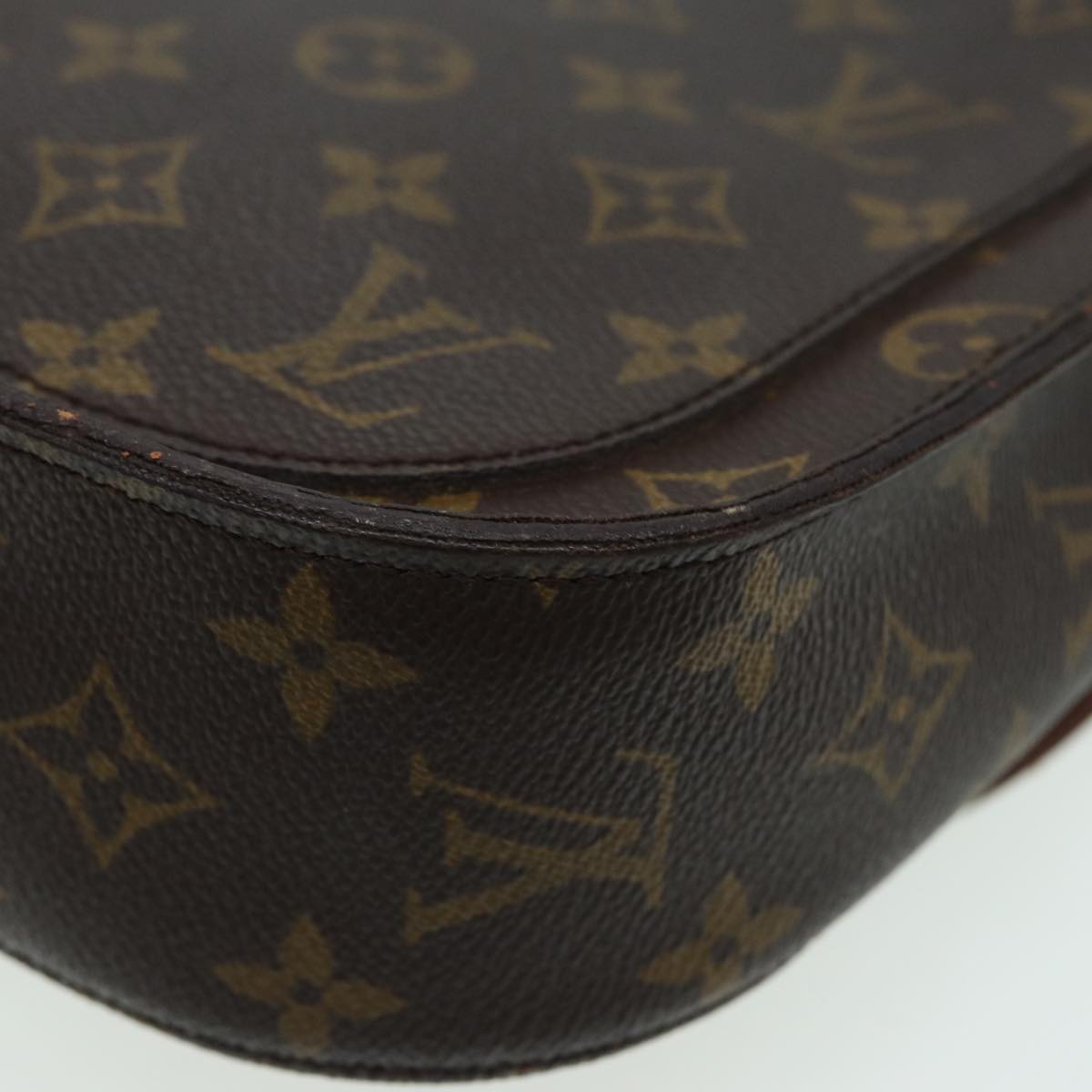 LOUIS VUITTON Monogram Saint Cloud GM Shoulder Bag M51242 LV Auth 83350