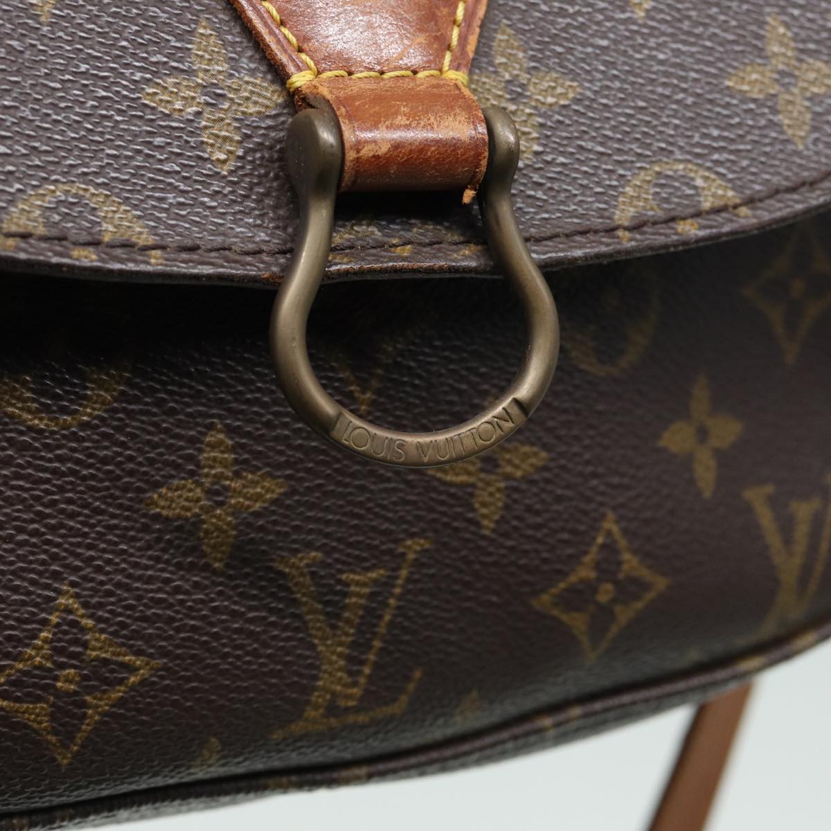 LOUIS VUITTON Monogram Saint Cloud GM Shoulder Bag M51242 LV Auth 83350