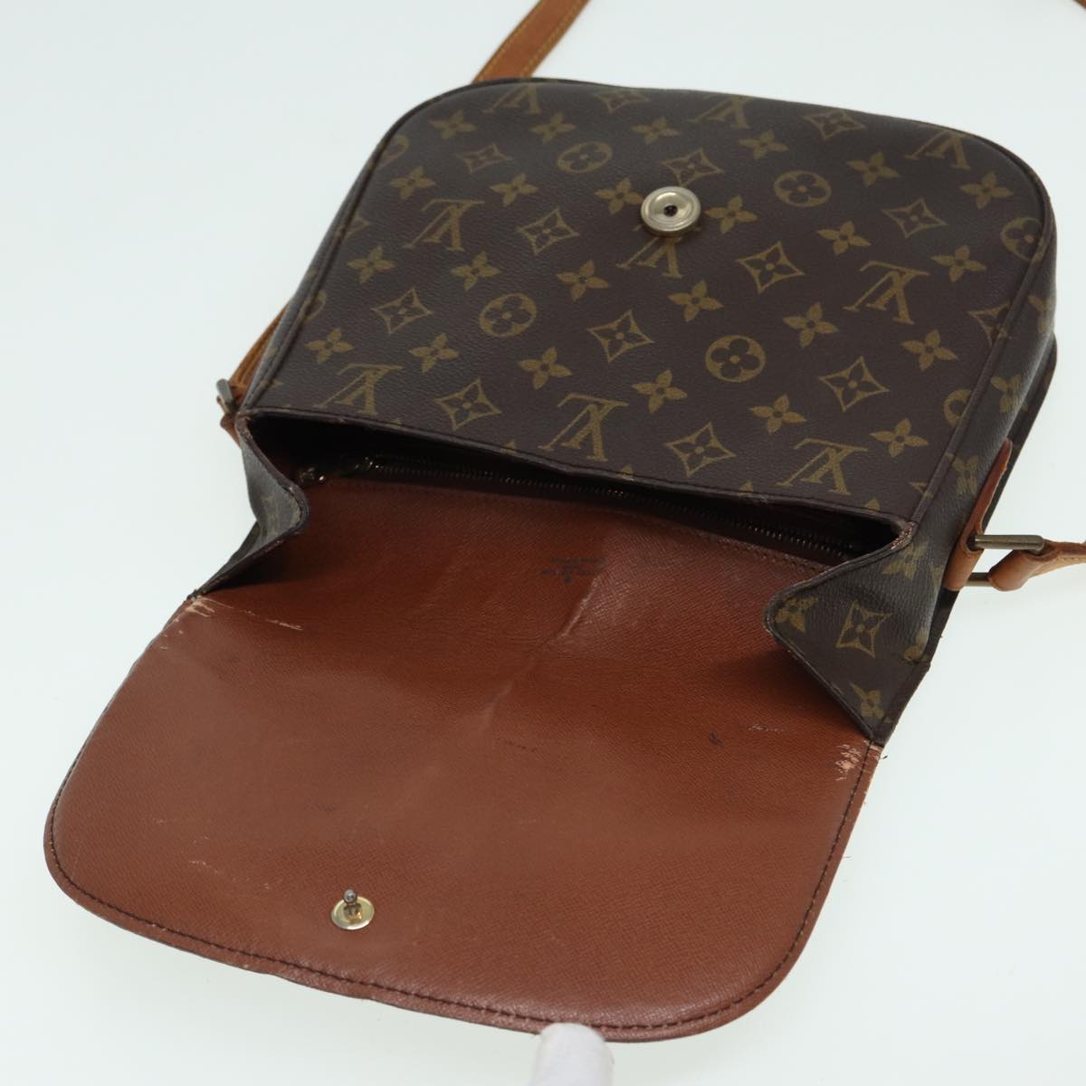 LOUIS VUITTON Monogram Saint Cloud GM Shoulder Bag M51242 LV Auth 83350