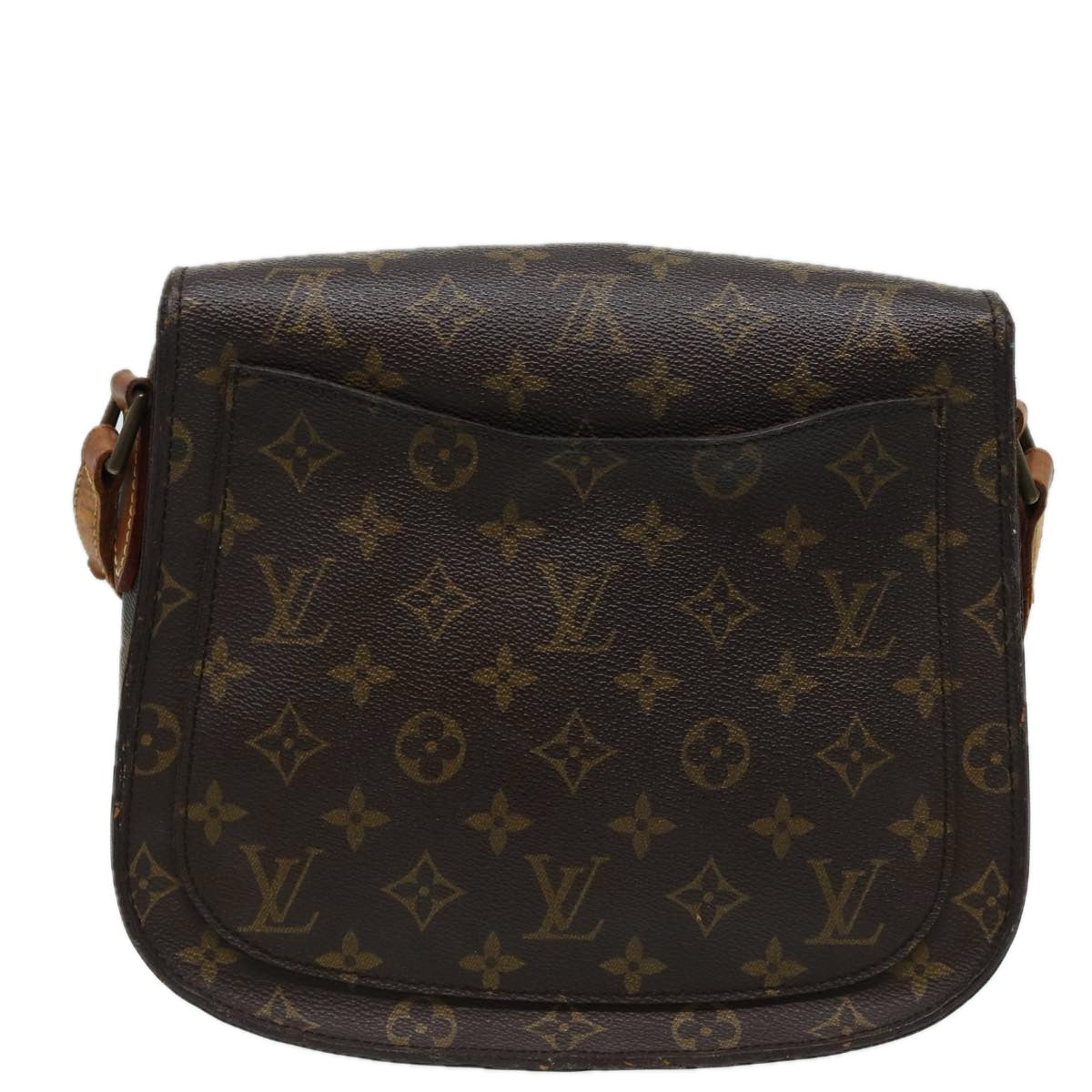 LOUIS VUITTON Monogram Saint Cloud GM Shoulder Bag M51242 LV Auth 83350