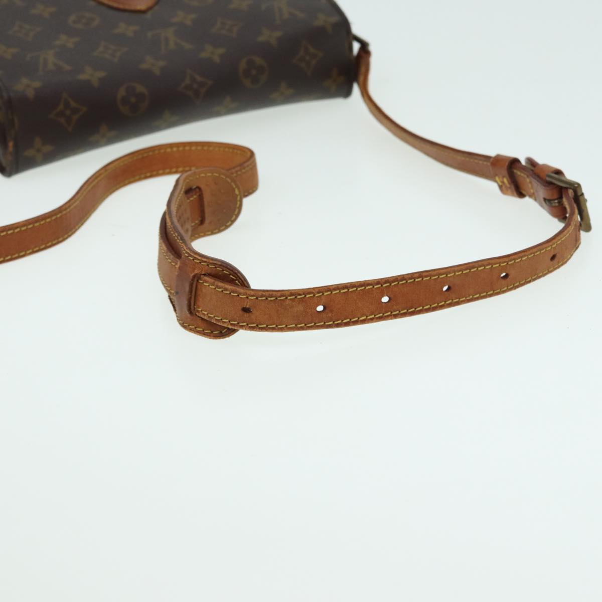 LOUIS VUITTON Monogram Saint Cloud GM Shoulder Bag M51242 LV Auth 83350