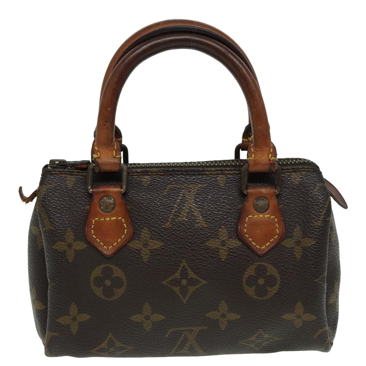 LOUIS VUITTON Monogram Mini Speedy Hand Bag Vintage M41534 LV Auth 83353 - 0