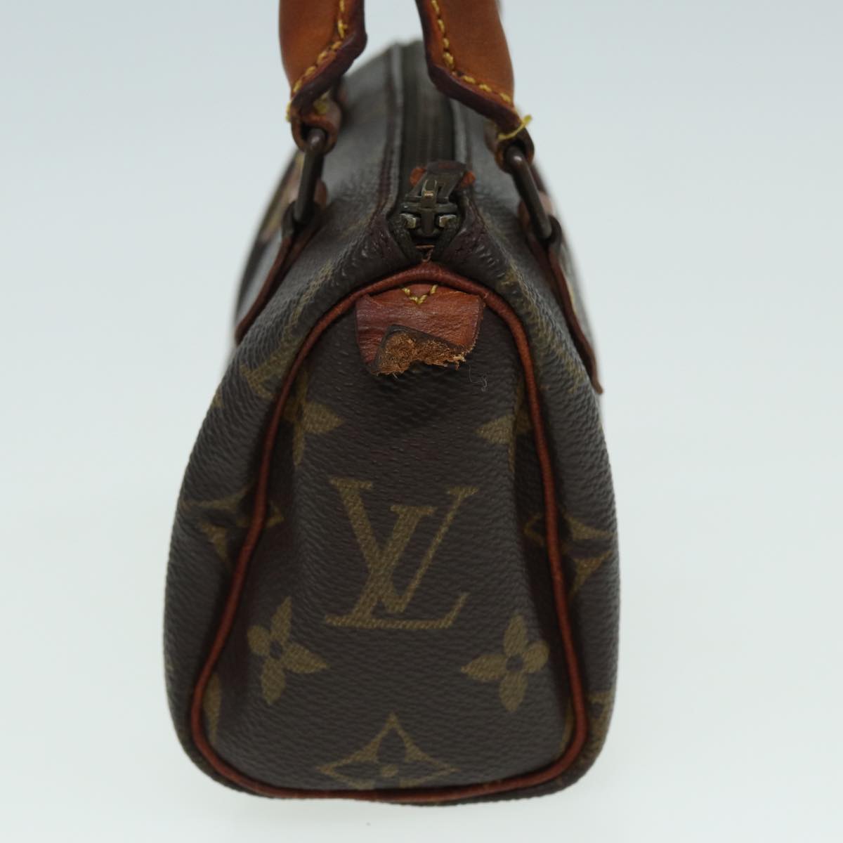 LOUIS VUITTON Monogram Mini Speedy Hand Bag Vintage M41534 LV Auth 83353