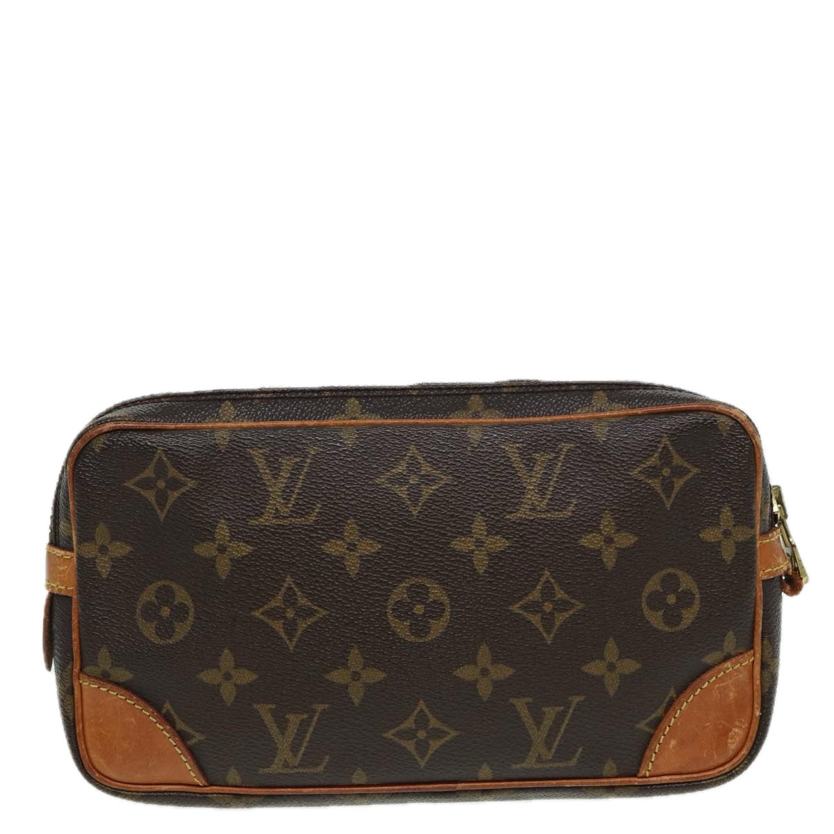 LOUIS VUITTON Monogram Marly Dragonne PM Clutch Bag M51827 LV Auth 83370 - 0