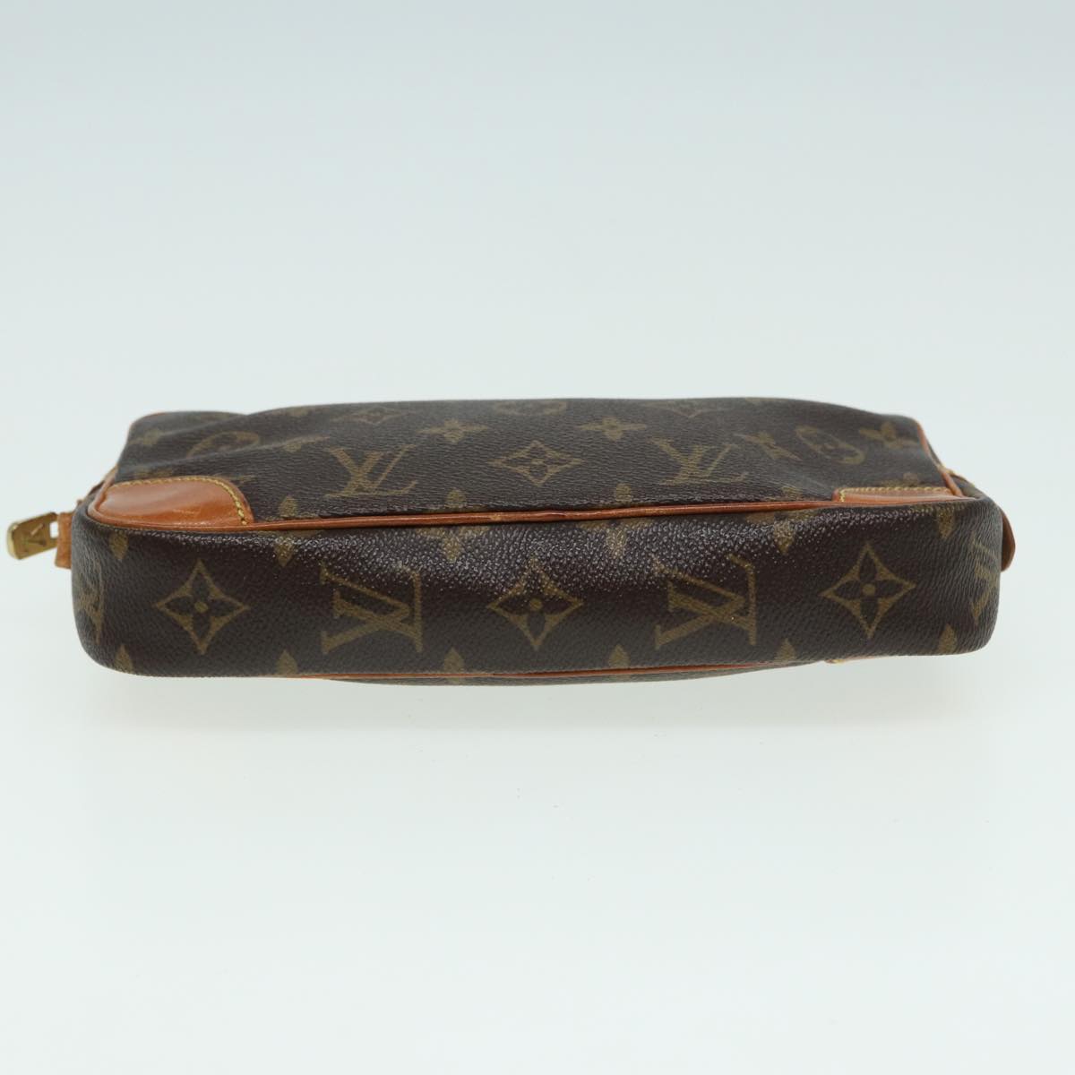 LOUIS VUITTON Monogram Marly Dragonne PM Clutch Bag M51827 LV Auth 83370