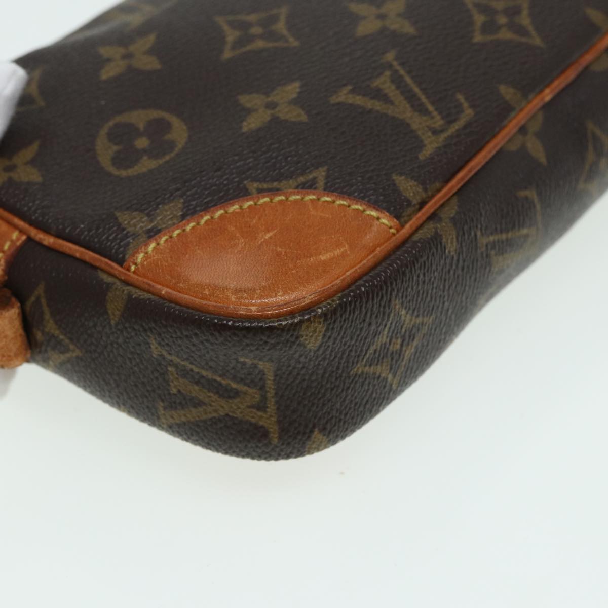 LOUIS VUITTON Monogram Marly Dragonne PM Clutch Bag M51827 LV Auth 83370