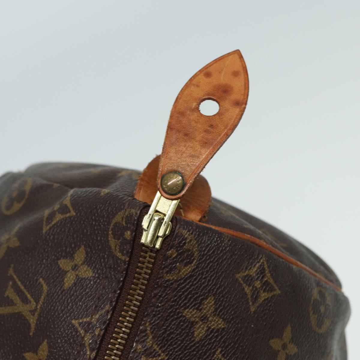 LOUIS VUITTON Monogram Speedy 35 Hand Bag M41524 LV Auth 83376