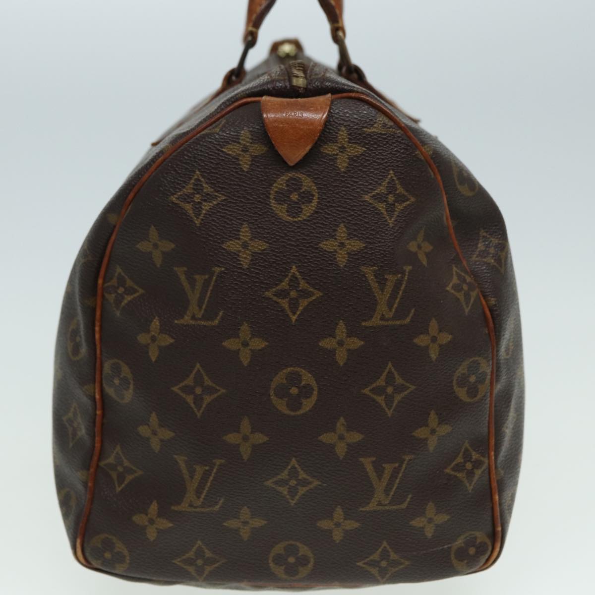 LOUIS VUITTON Monogram Speedy 35 Hand Bag M41524 LV Auth 83376