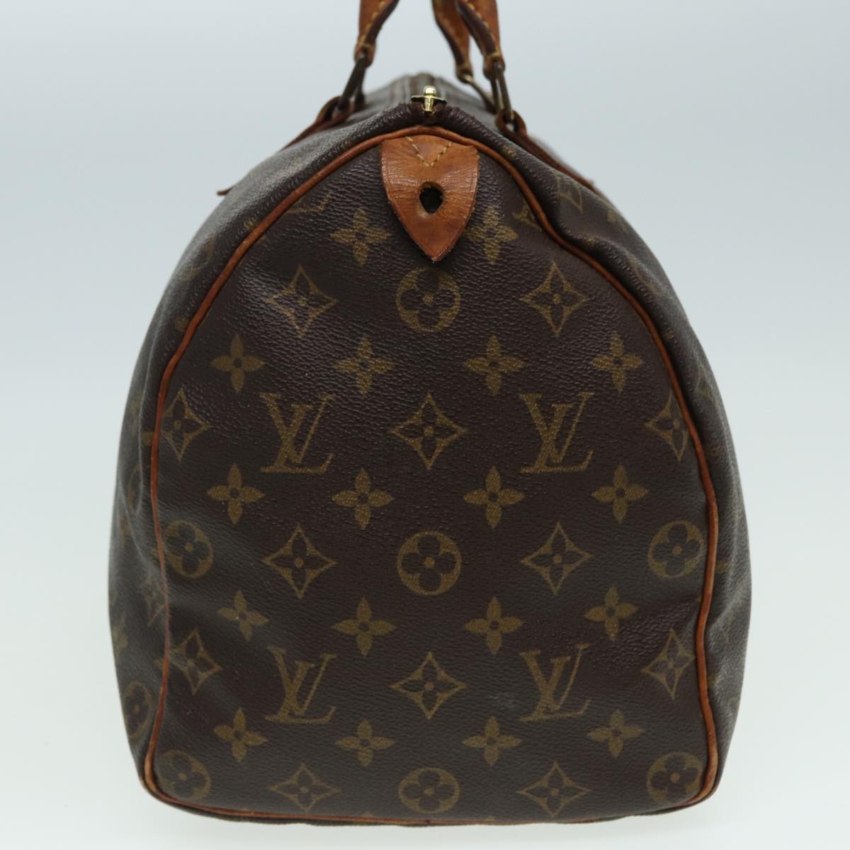 LOUIS VUITTON Monogram Speedy 35 Hand Bag M41524 LV Auth 83376