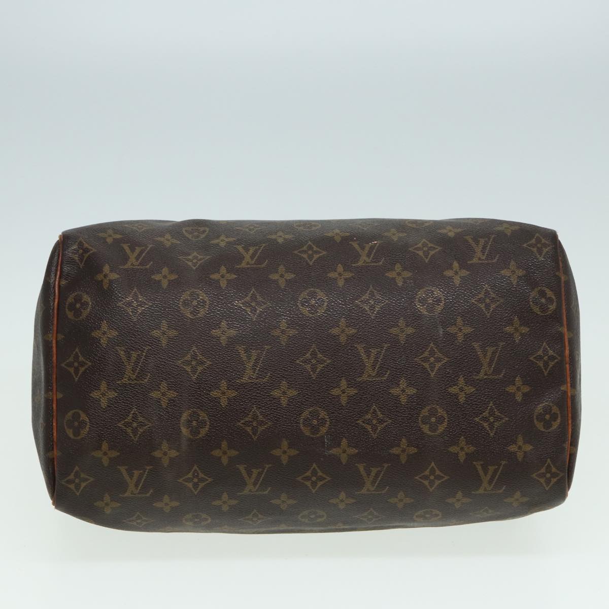 LOUIS VUITTON Monogram Speedy 35 Hand Bag M41524 LV Auth 83376