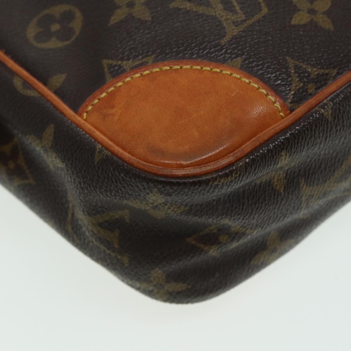 LOUIS VUITTON Monogram Compiegne 28 Clutch Bag M51845 LV Auth 83378