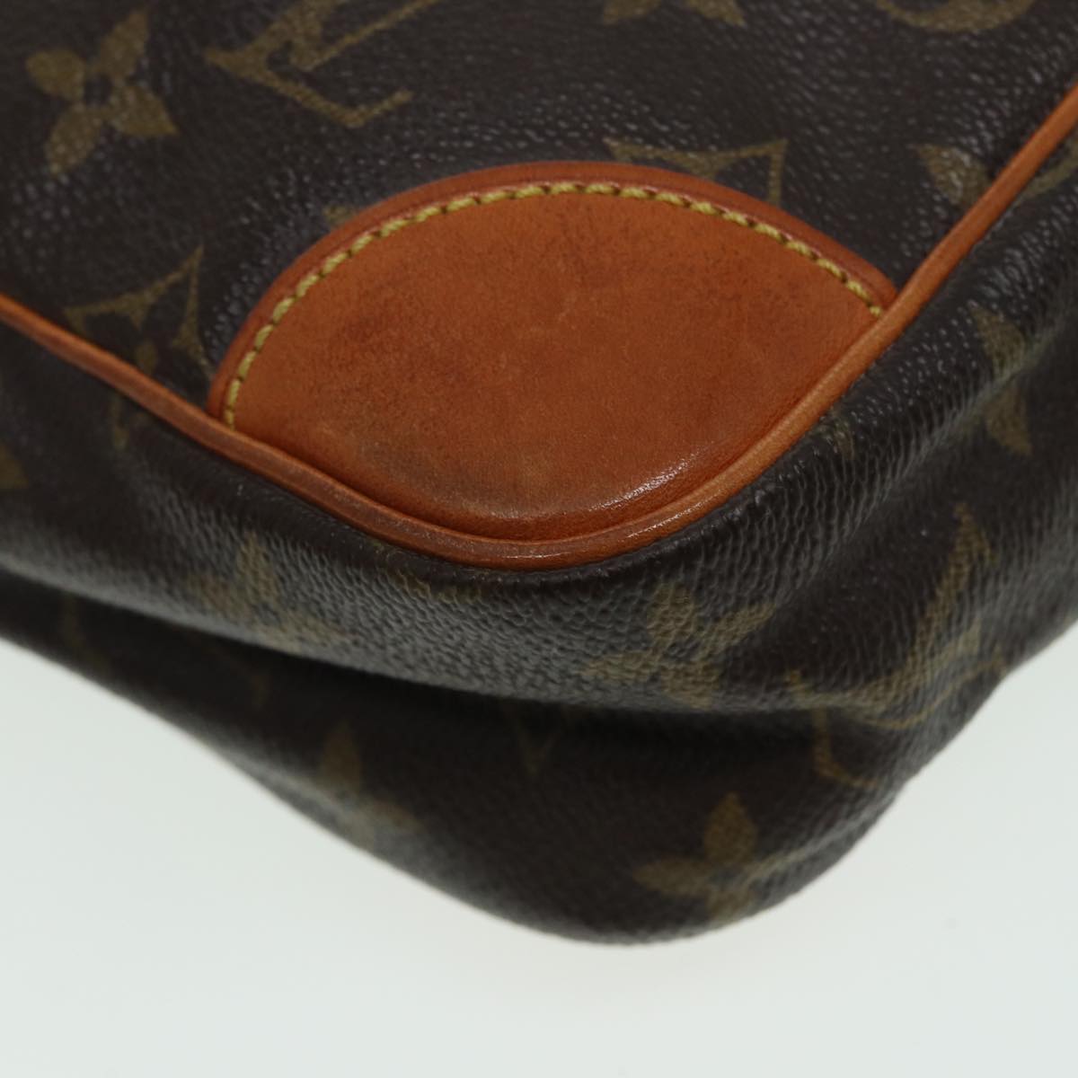 LOUIS VUITTON Monogram Compiegne 28 Clutch Bag M51845 LV Auth 83378