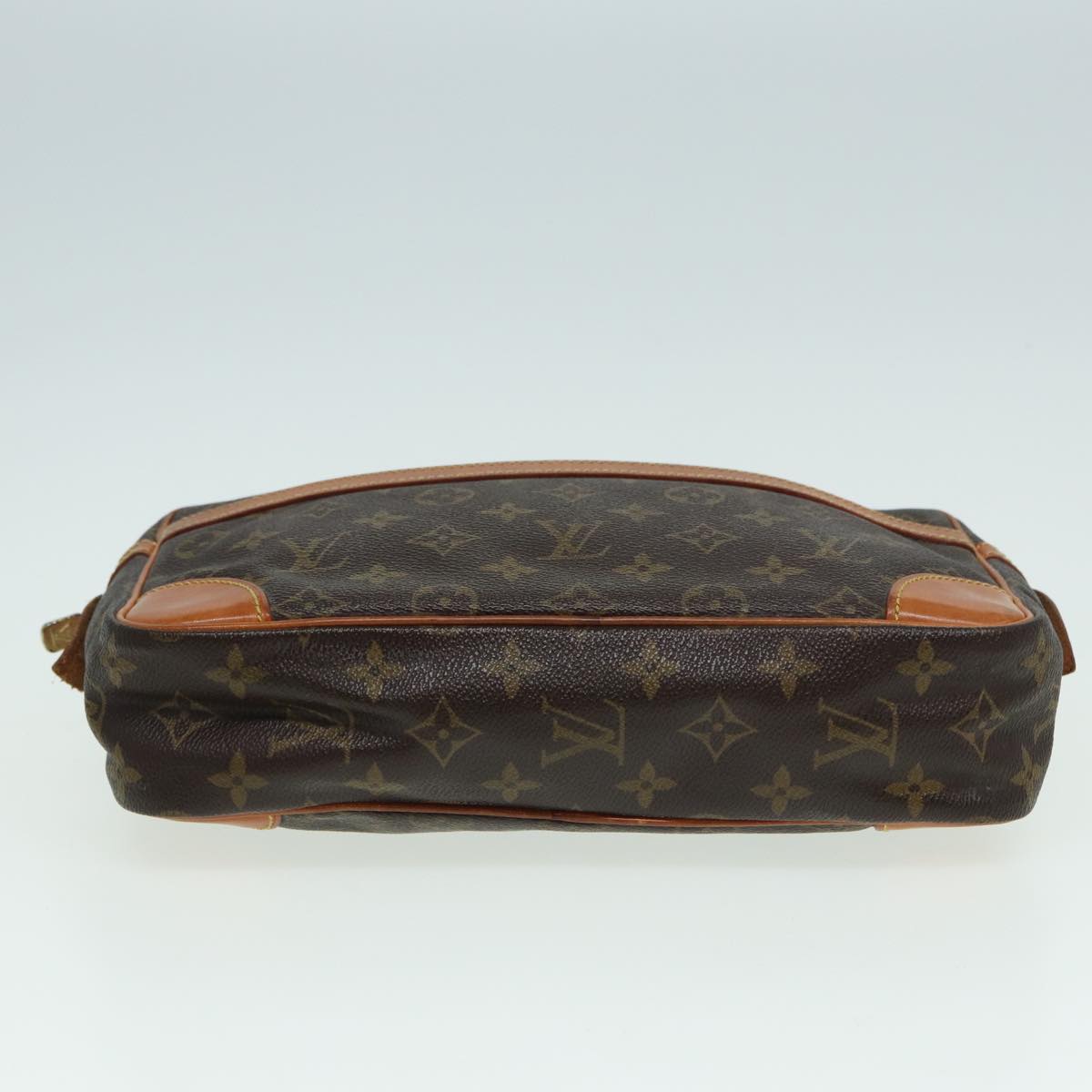 LOUIS VUITTON Monogram Compiegne 28 Clutch Bag M51845 LV Auth 83378