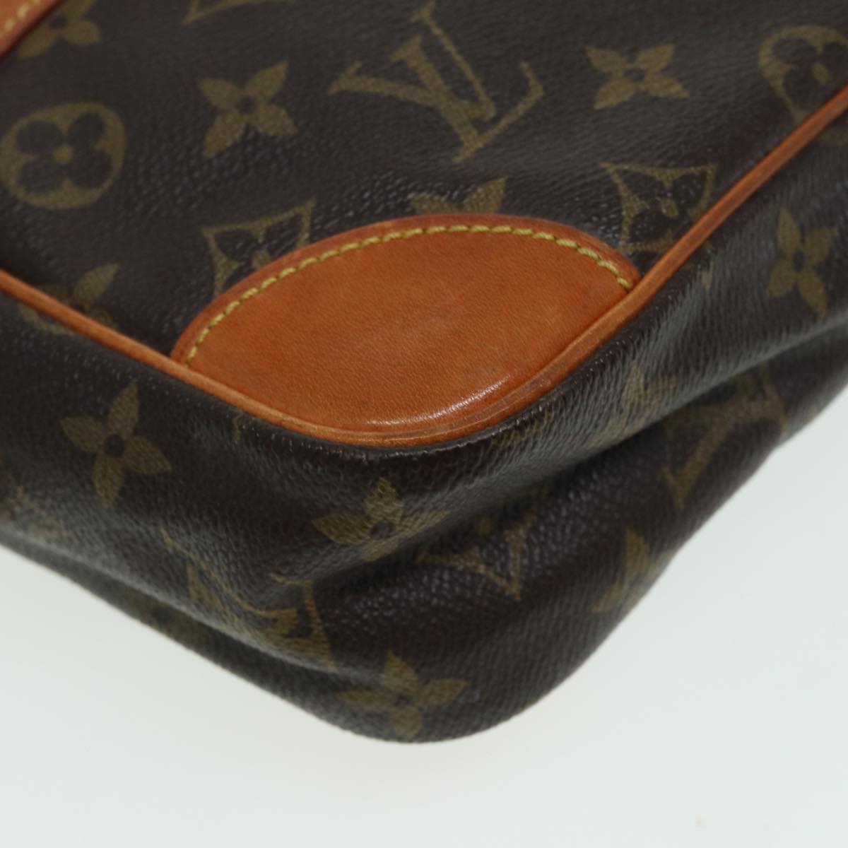 LOUIS VUITTON Monogram Compiegne 28 Clutch Bag M51845 LV Auth 83378