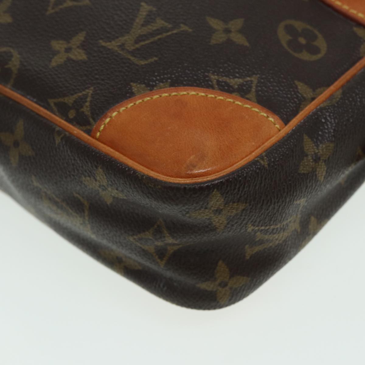 LOUIS VUITTON Monogram Compiegne 28 Clutch Bag M51845 LV Auth 83378