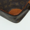 LOUIS VUITTON Monogram Compiegne 28 Clutch Bag M51845 LV Auth 83388-16