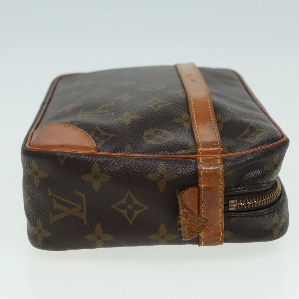 LOUIS VUITTON Monogram Compiegne 28 Clutch Bag M51845 LV Auth 83388