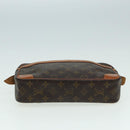 LOUIS VUITTON Monogram Compiegne 28 Clutch Bag M51845 LV Auth 83388-6