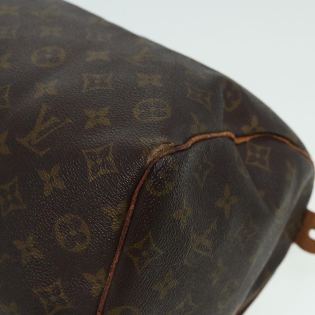 LOUIS VUITTON Monogram Speedy 35 Hand Bag M41524 LV Auth 83394