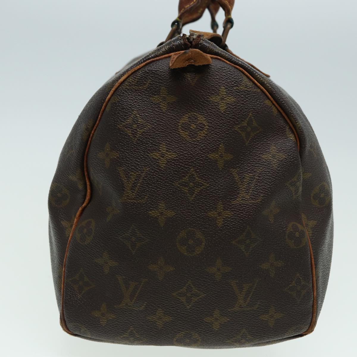 LOUIS VUITTON Monogram Speedy 35 Hand Bag M41524 LV Auth 83394