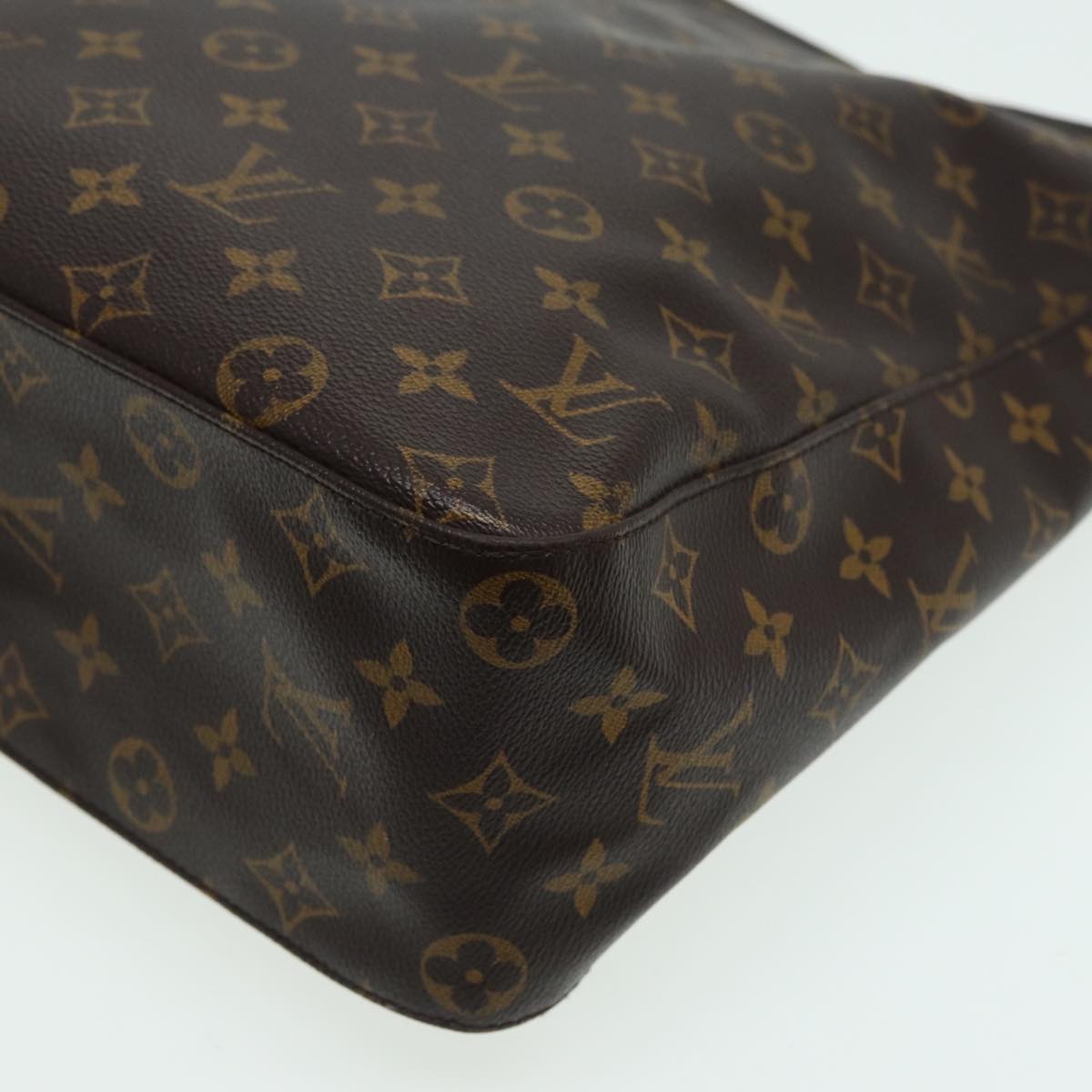 LOUIS VUITTON Monogram Looping GM Shoulder Bag M51145 LV Auth 83397