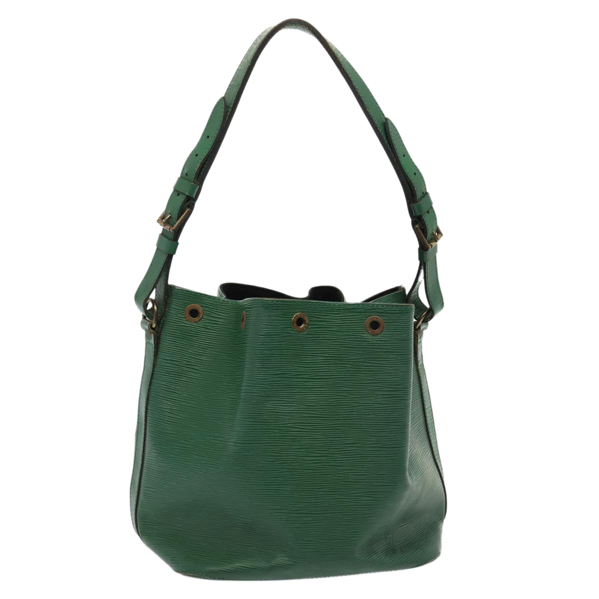 LOUIS VUITTON Epi Petit Noe Shoulder Bag Green M44104 LV Auth 83408