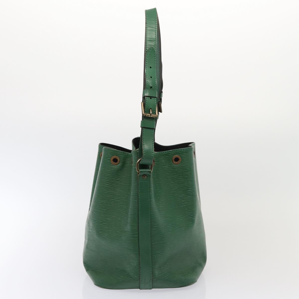 LOUIS VUITTON Epi Petit Noe Shoulder Bag Green M44104 LV Auth 83408