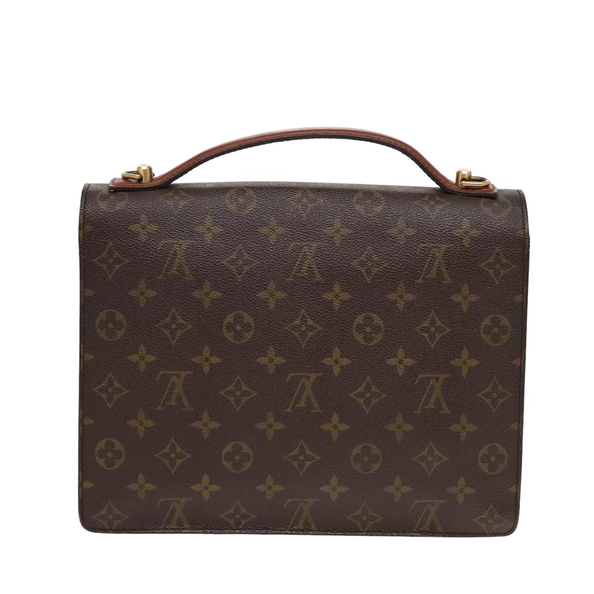 LOUIS VUITTON Monogram Monceau 28 Hand Bag 2way M51185 LV Auth 83412 - 0