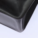 CHANEL COCO Mark Hand Bag Enamel Brown CC Auth 83416-15