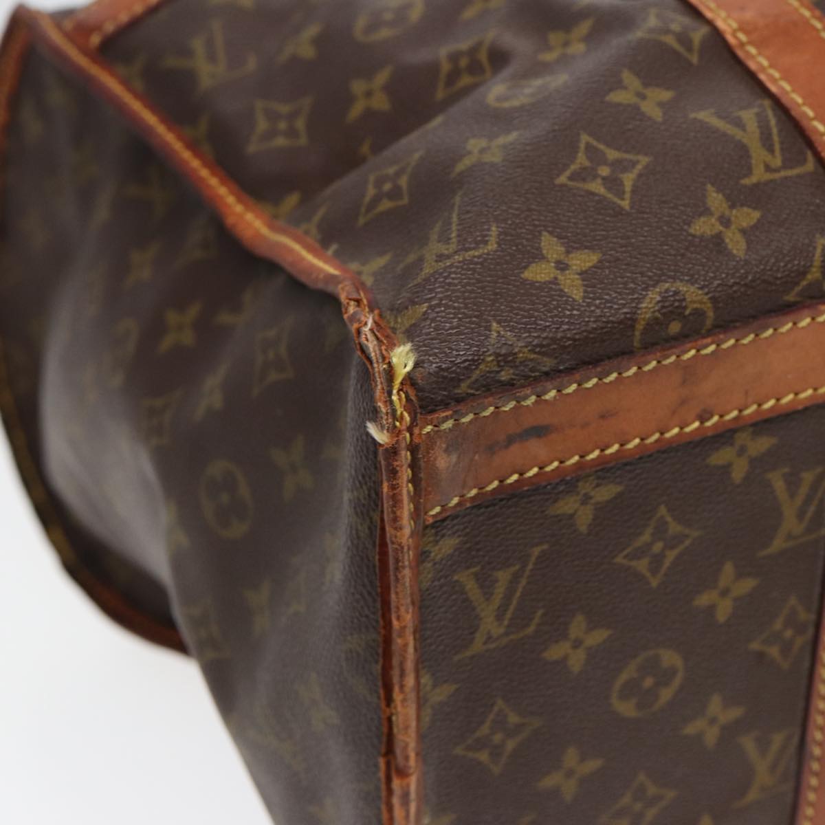 LOUIS VUITTON Monogram Sac Shan 45 Pet Carry Vintage M42024 LV Auth 83438