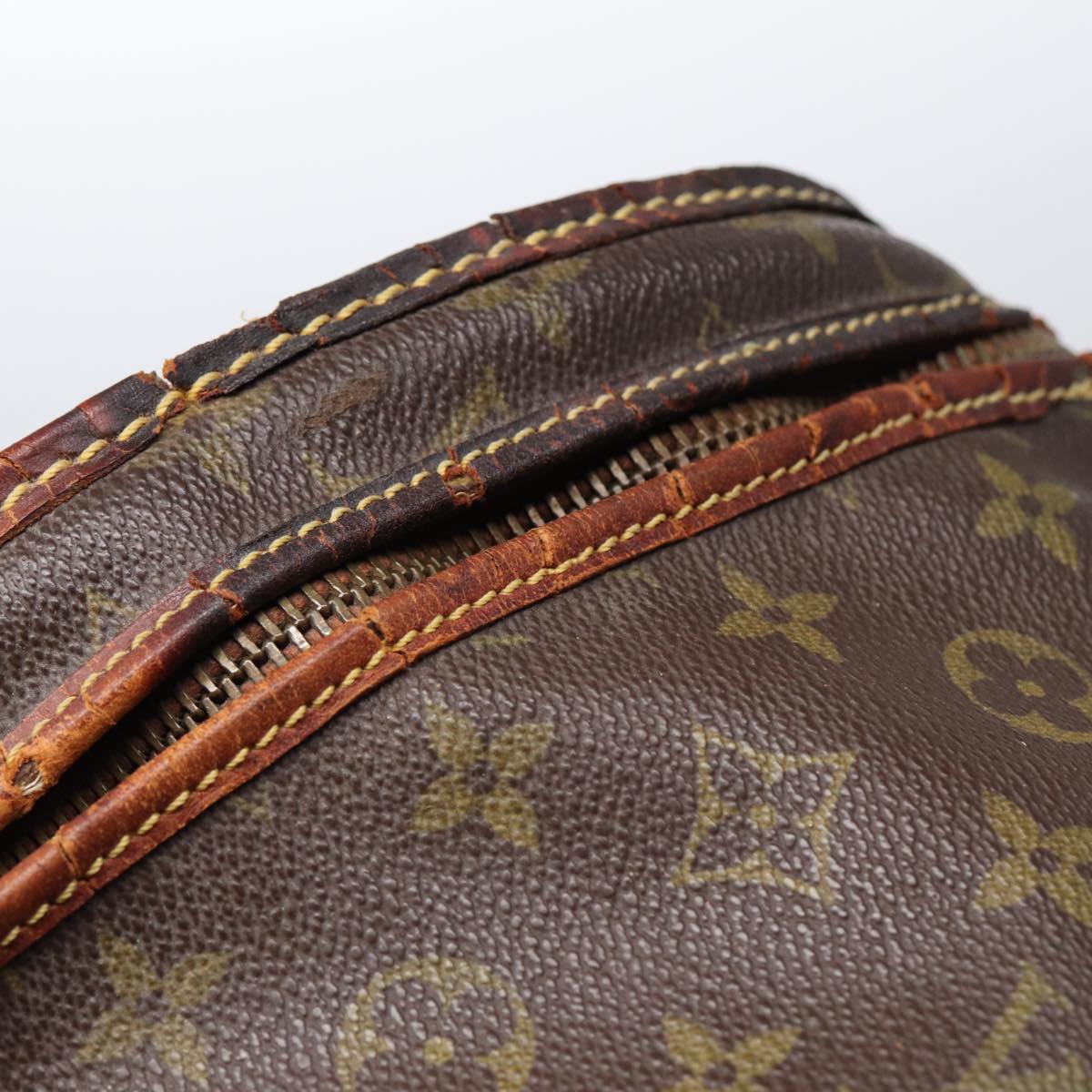 LOUIS VUITTON Monogram Sac Shan 45 Pet Carry Vintage M42024 LV Auth 83438