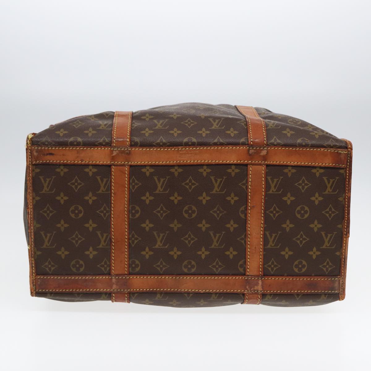 LOUIS VUITTON Monogram Sac Shan 45 Pet Carry Vintage M42024 LV Auth 83438