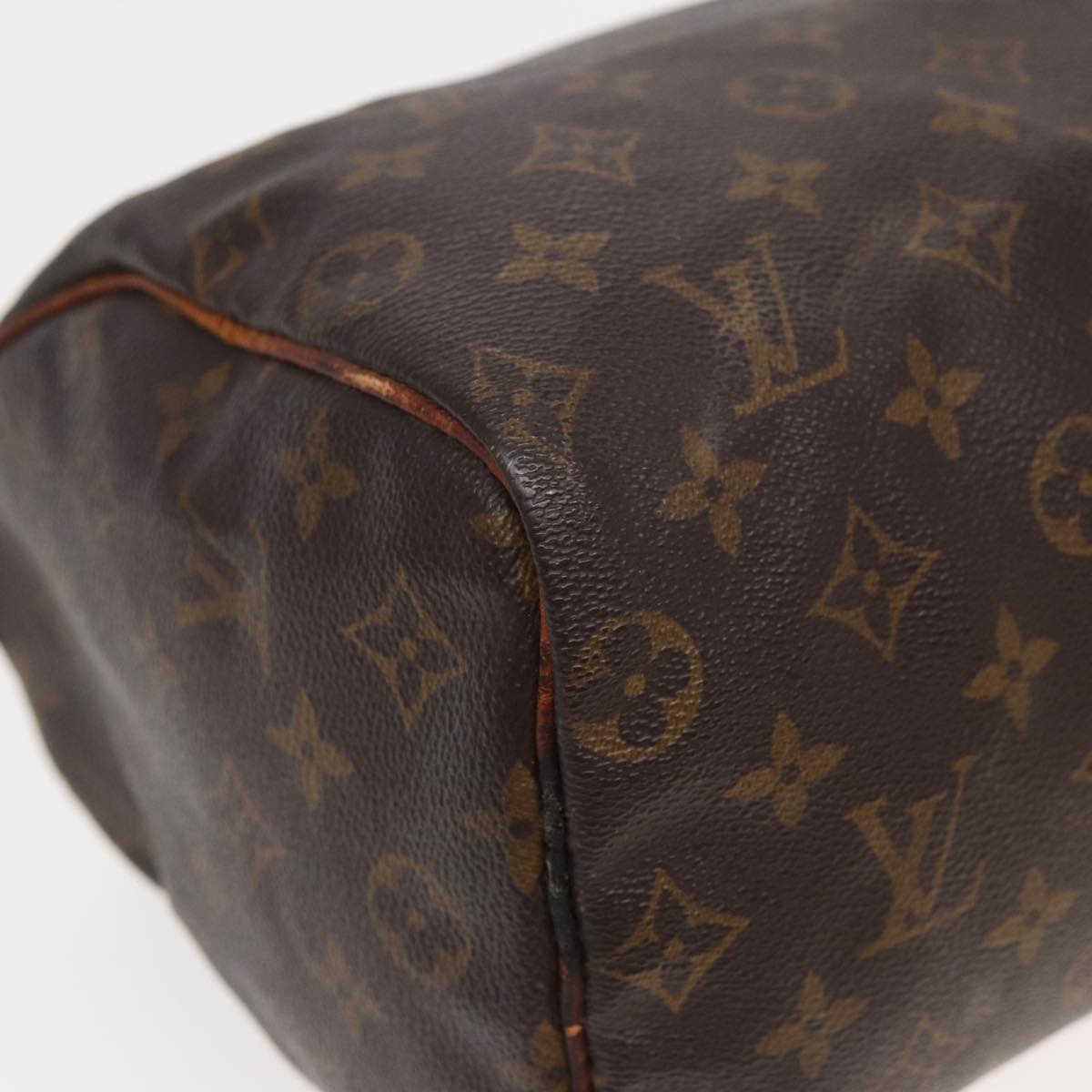 LOUIS VUITTON Monogram Speedy 25 Hand Bag M41528 LV Auth 83442